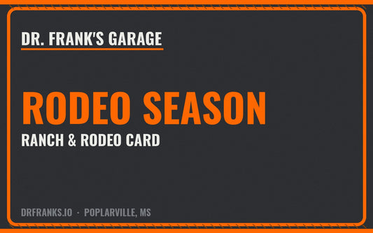 Dr. Frank's Garage Rodeo Season Gift Card
